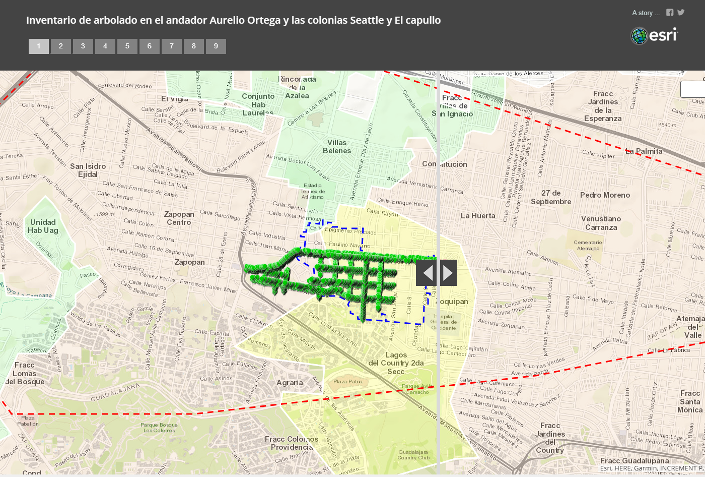 Click to watch map live