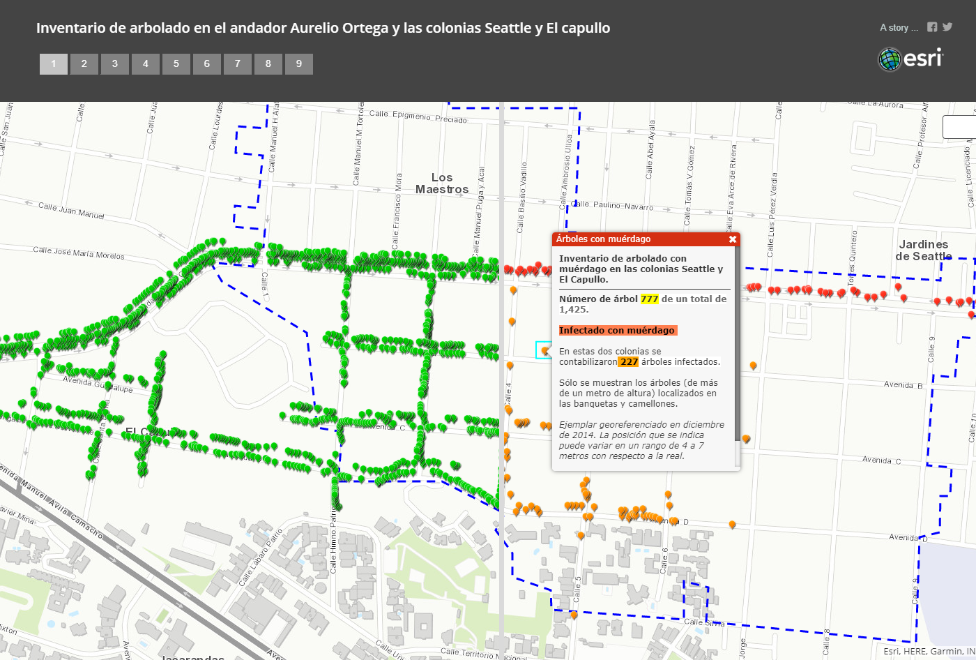 Click to watch map live
